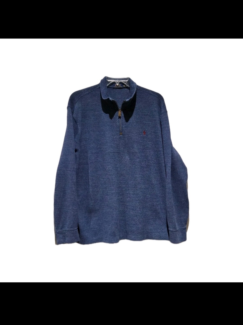 Polo by Ralph Lauren Navy Half-Zip Sweater